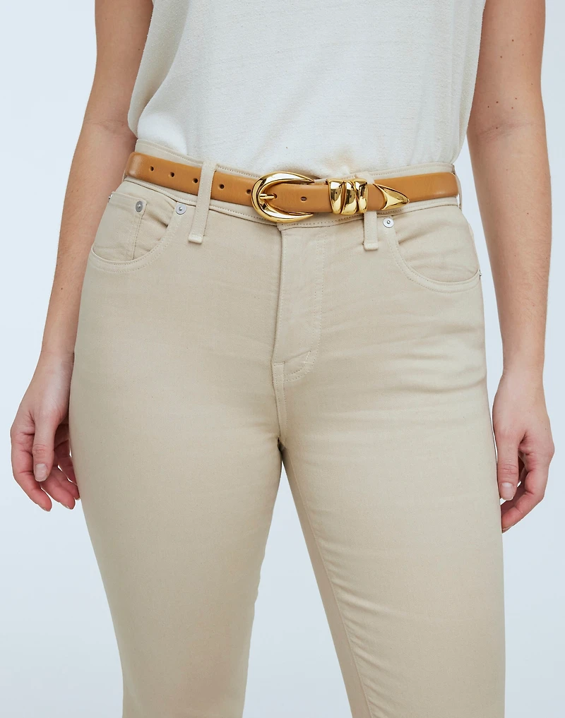 Triple Metal Keeper Belt | Madewell