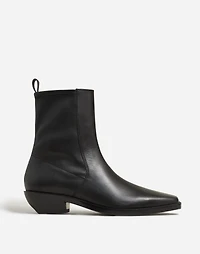 The Idris Ankle Boot Leather | Madewell