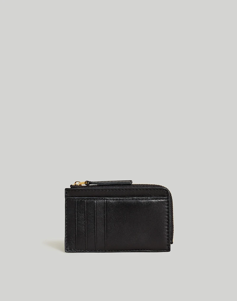 The Essential Zip Card Case Wallet | Madewell