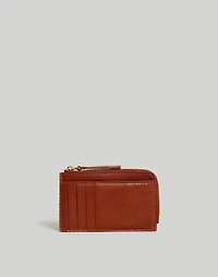 The Essential Zip Card Case Wallet | Madewell