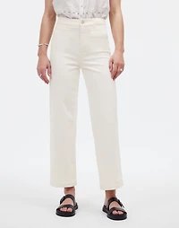 The Emmett Wide-Leg Crop Jean: Welt Pocket Edition | Madewell