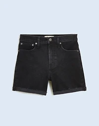 High-Rise Denim Shorts in Halwood Wash | Madewell