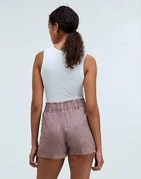 Pull-On Paperbag Shorts: Garment-Dyed Edition | Madewell