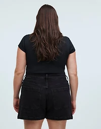 The Curvy Denim Emmett Short: Patch Pocket Edition | Madewell