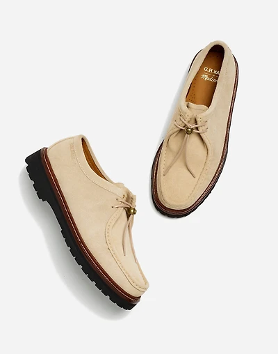 Madewell x G.H.BASS Wallace Suede Moc |