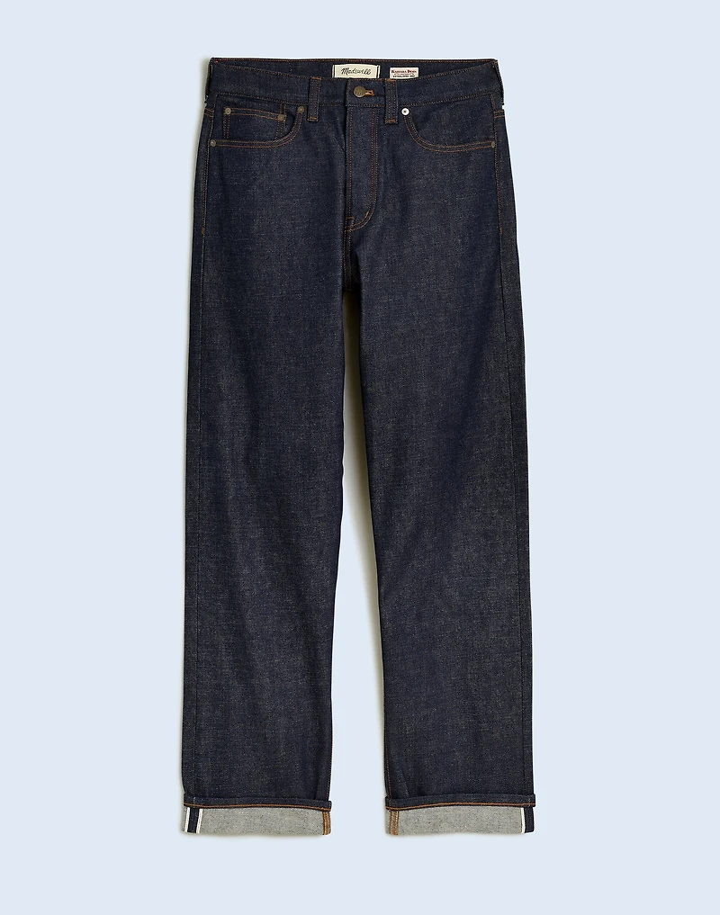 Vintage Relaxed Straight Jeans in Raw Selvedge | Madewell