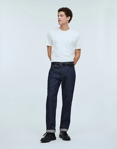 Vintage Relaxed Straight Jeans in Raw Selvedge | Madewell