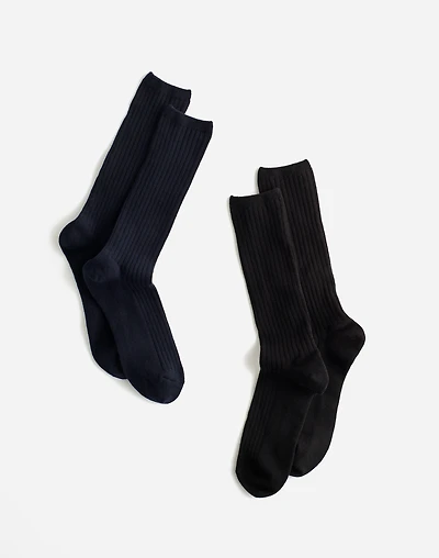 Two-Pack Loafer Trouser Socks | Madewell