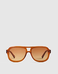 Logaan Aviator Sunglasses | Madewell