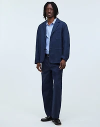 Cotton-Hemp Blend Unstructured Blazer | Madewell