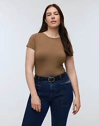 Crewneck Thong Bodysuit | Madewell