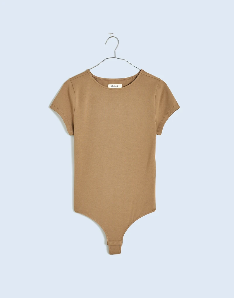 Crewneck Thong Bodysuit | Madewell