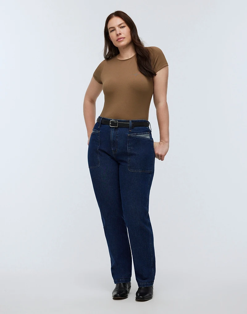 Crewneck Thong Bodysuit | Madewell