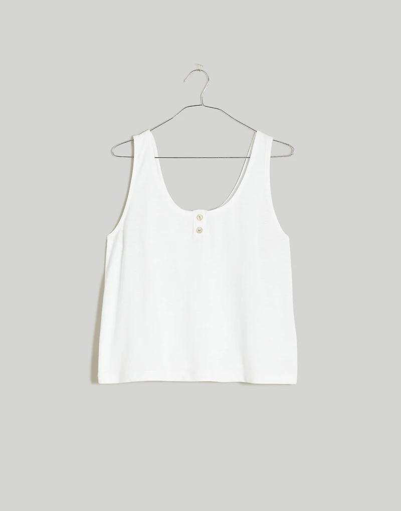 Pointelle Henley Tank | Madewell