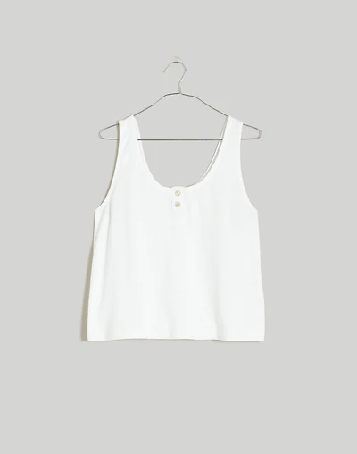 Pointelle Henley Tank | Madewell