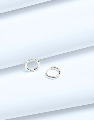 Demi-Fine Huggie Hoop Earrings | Madewell
