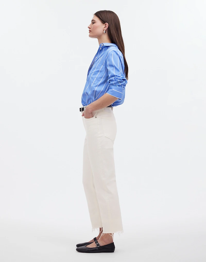 The '90s Straight Crop Jean | Madewell