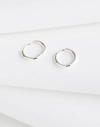 Demi-Fine Small Hoop Earrings | Madewell