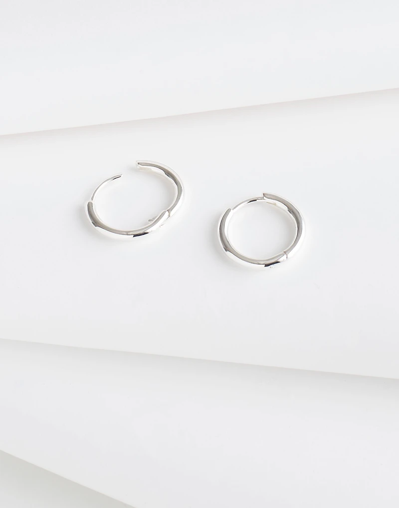 Demi-Fine Small Hoop Earrings | Madewell