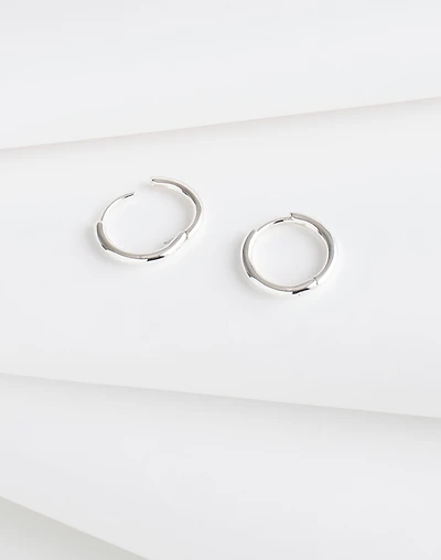 Demi-Fine Small Hoop Earrings | Madewell