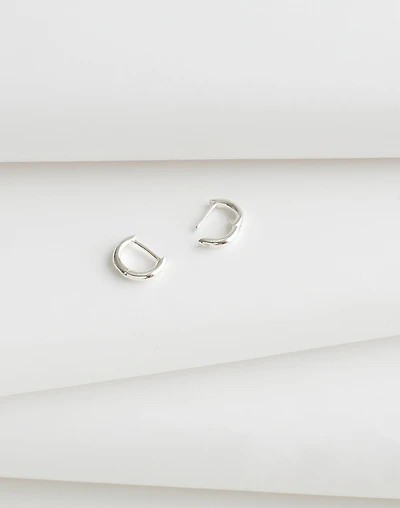 Demi-Fine Mini Huggie Hoop Earrings | Madewell