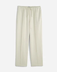 Pintucked Slim Pull-On Pants Satin | Madewell