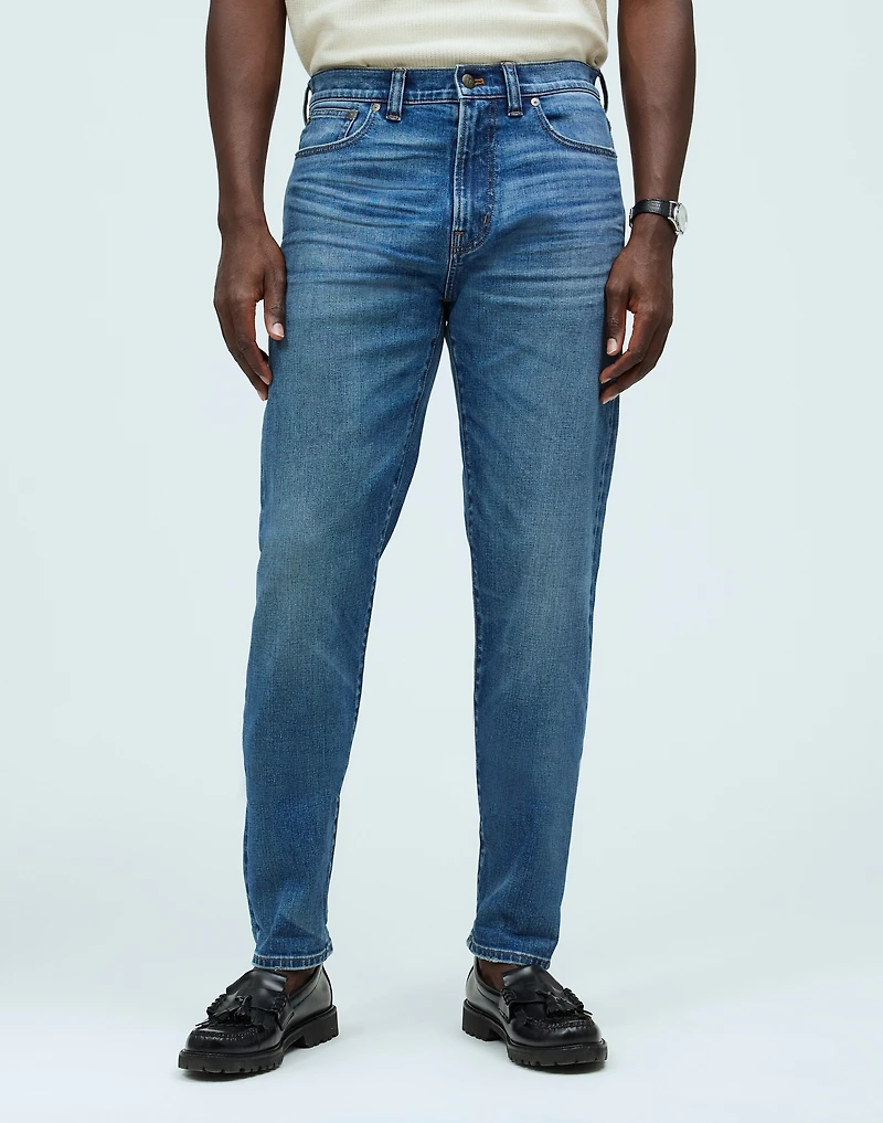 Relaxed Taper Stretch Selvedge Jeans Barrington Wash | Madewell