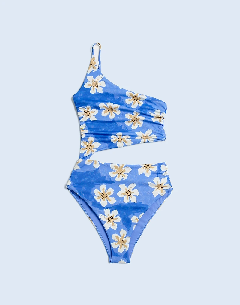 Zulu & Zephyr Hawaii Ruched One-Piece Swimsuit | Madewell