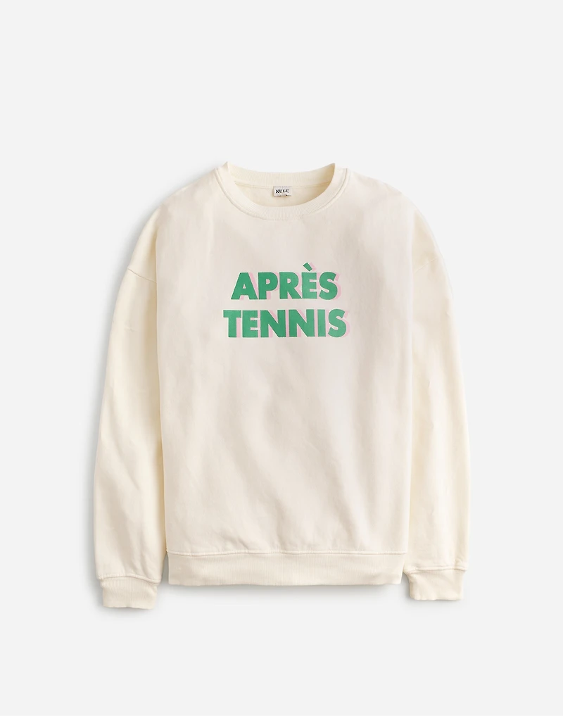 KULE Après Tennis Sweatshirt | Madewell