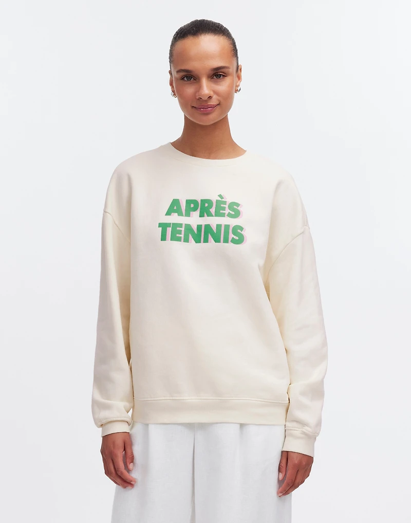 KULE Après Tennis Sweatshirt | Madewell