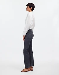 Kick Out Crop Pants Garment-Dyed Sateen | Madewell