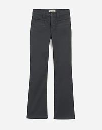 Kick Out Crop Pants Garment-Dyed Sateen | Madewell