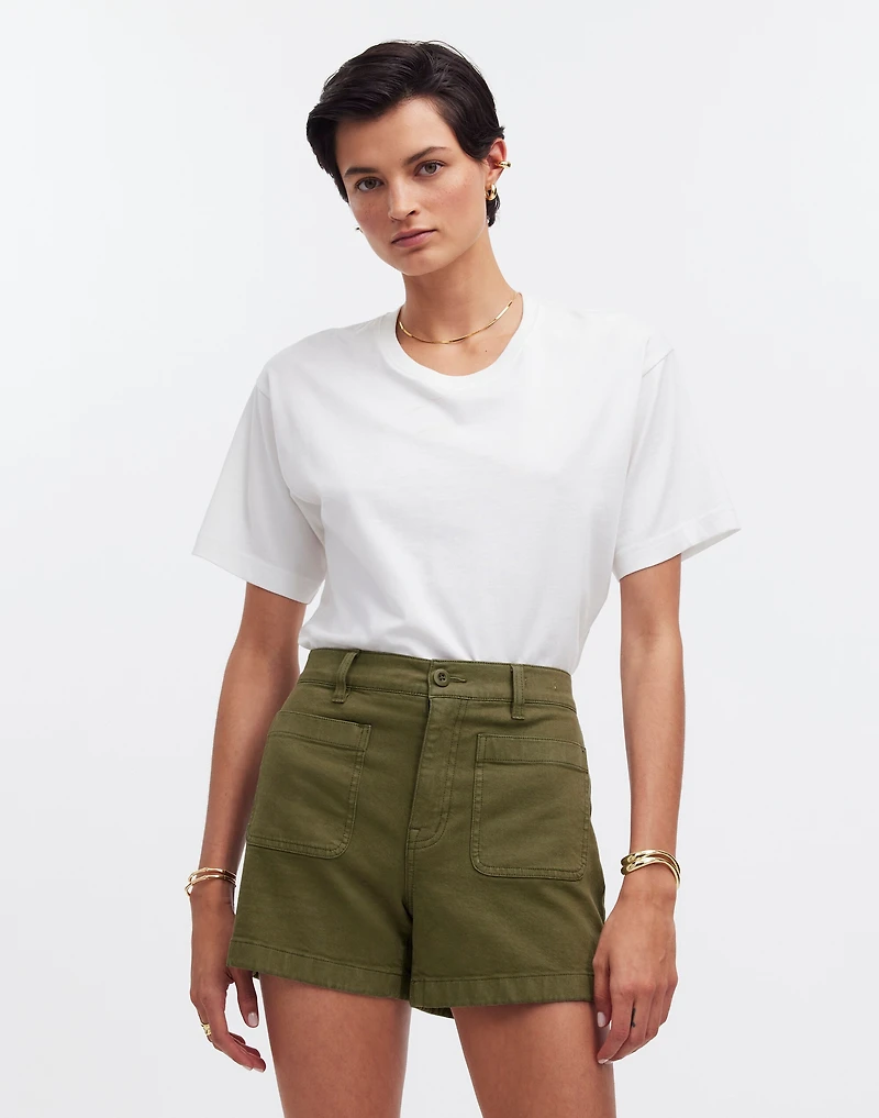 The Emmett Short in Garment Dye: Patch Pocket Edition | Madewell