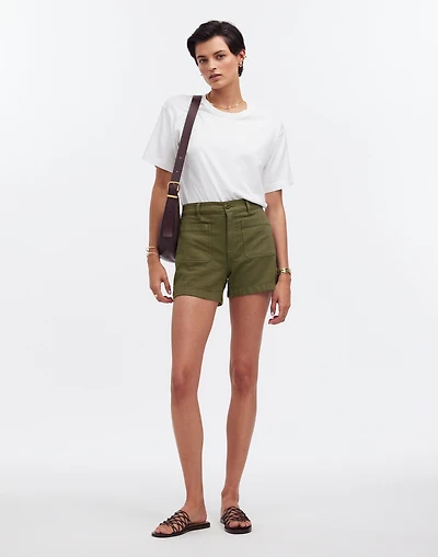 The Emmett Short in Garment Dye: Patch Pocket Edition | Madewell