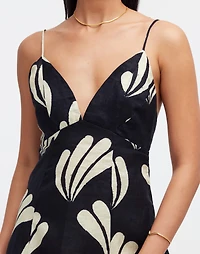 Zulu & Zephyr Palm Linen Dress | Madewell