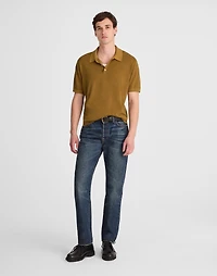 Three-Button Sweater Polo Shirt | Madewell