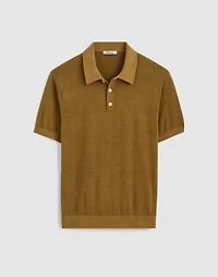 Three-Button Sweater Polo Shirt | Madewell