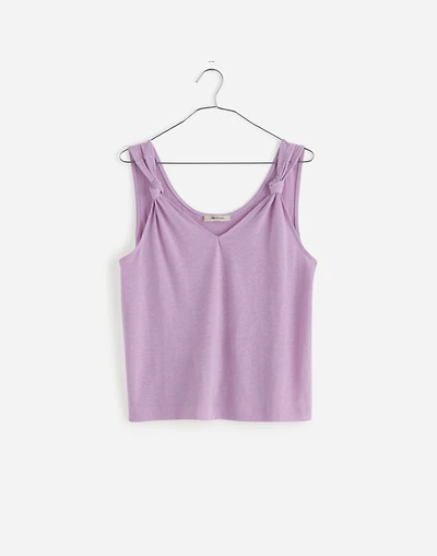 Knotted-Strap Tank | Madewell