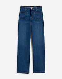 The Emmett Wide-Leg Full Length Jean: Patch Pocket Edition | Madewell