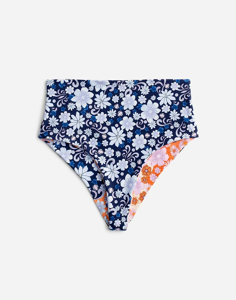 Madewell x Agua Bendita Alicia Reversible Bikini Bottom |