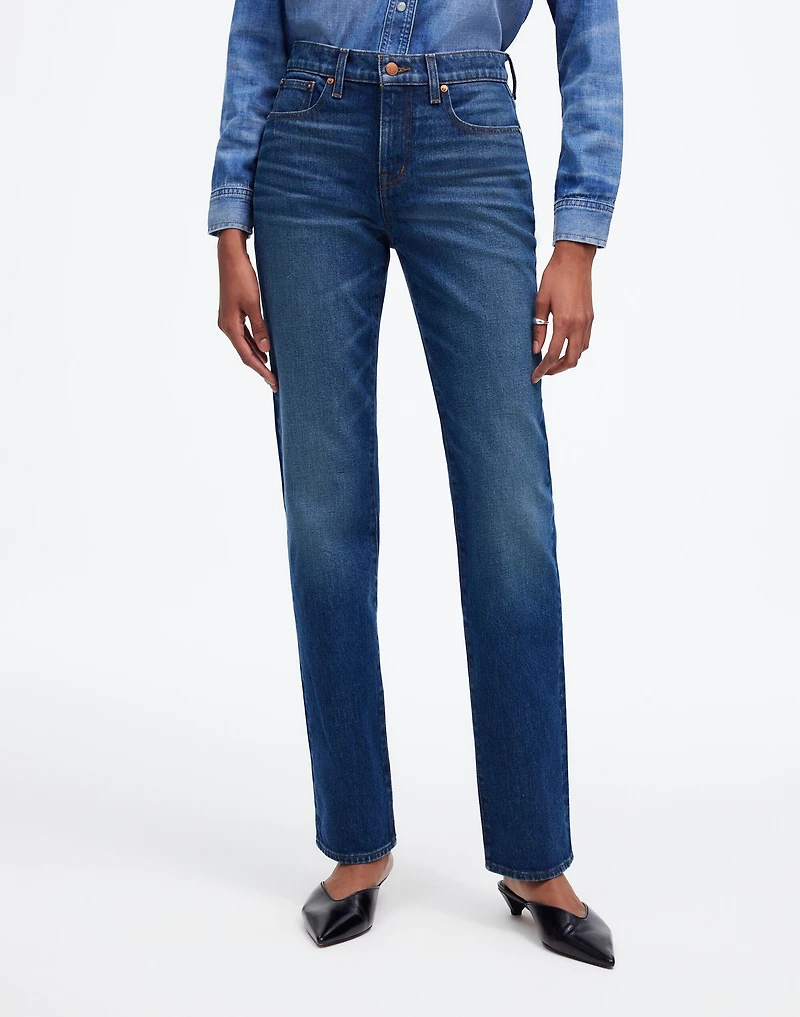 The '90s Straight Mid-Rise Jean | Madewell