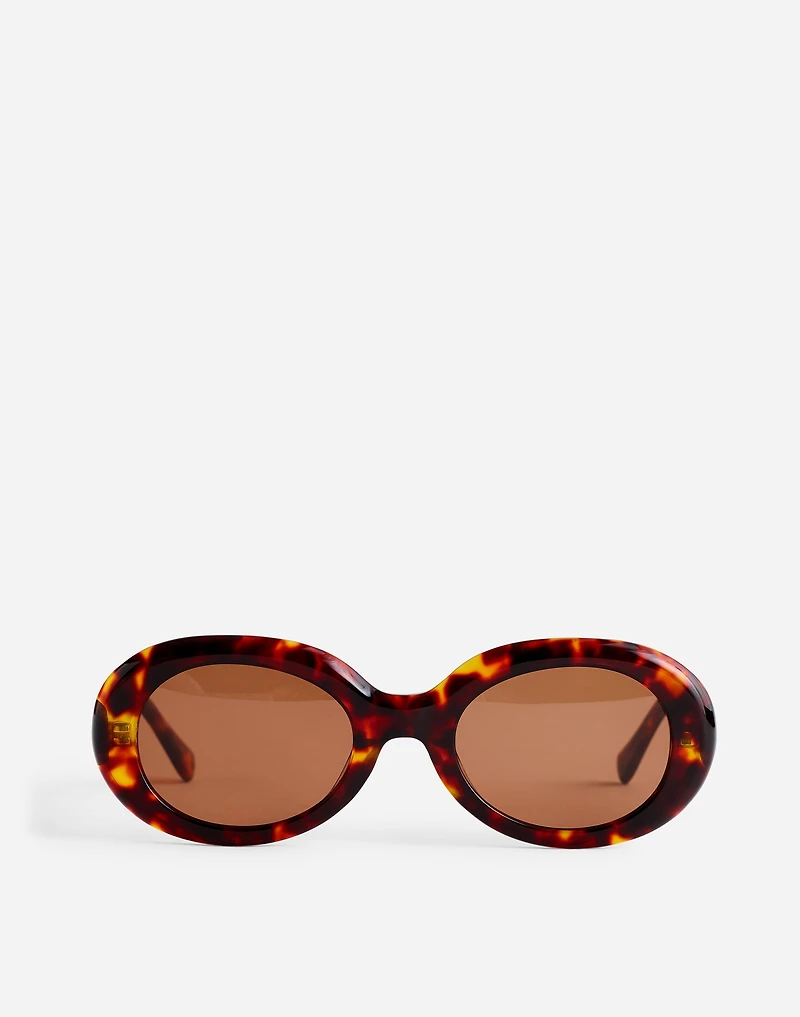 Valoma Chunky Oval Sunglasses | Madewell