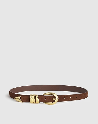 Triple Metal Keeper Belt | Madewell
