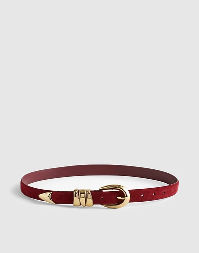 Triple Metal Keeper Belt | Madewell