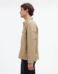 Garment-Dyed Straight-Hem Work Shirt | Madewell
