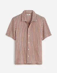 Textured-Knit Short-Sleeve Shirt | Madewell