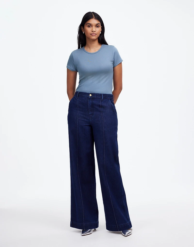 Drapey Rib Tee | Madewell