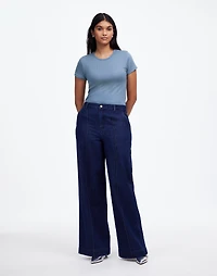 Drapey Rib Tee | Madewell