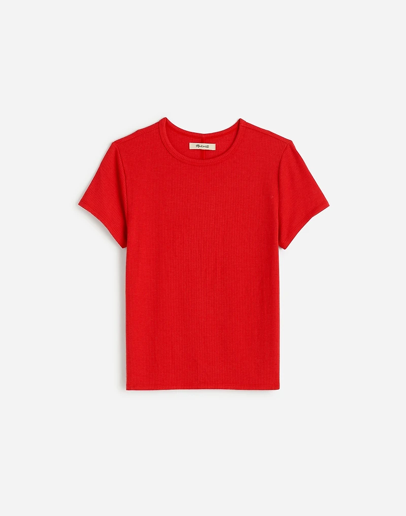Drapey Rib Tee | Madewell