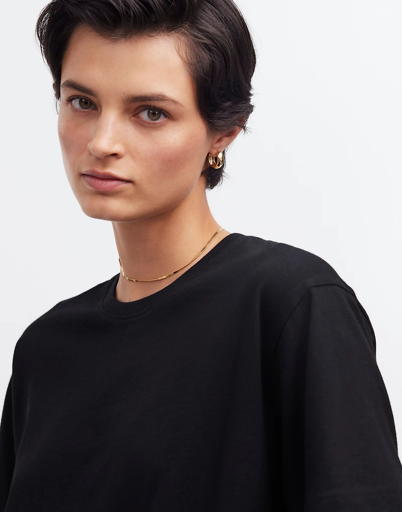 Cotton Relaxed Oversized Tee | Madewell
